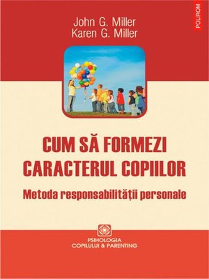 cover image of Cum să formezi caracterul copiilor